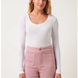 Travis Mathew Cloud Rib Long sleeve top size large NWT